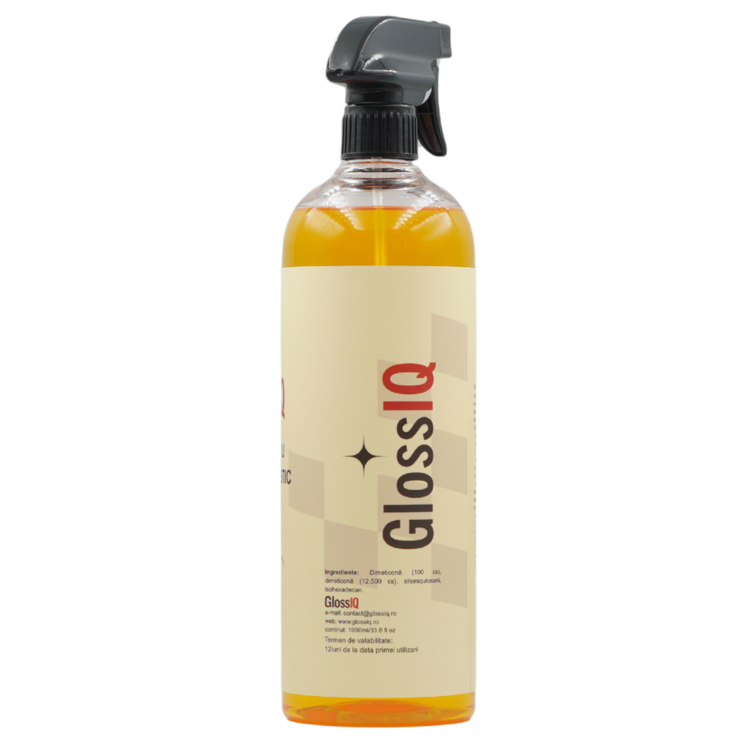 Spray Luciu pentru Plastic IQ13 – Restaurator ornamente exterioare, 1000 ml