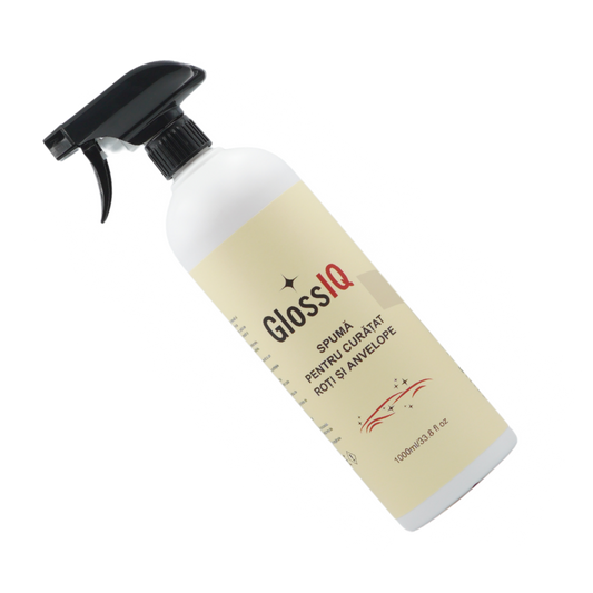 Spuma pentru Curatat Roti si Anvelope IQ19 – cleaner activ, gata de utilizare, 1000 ml