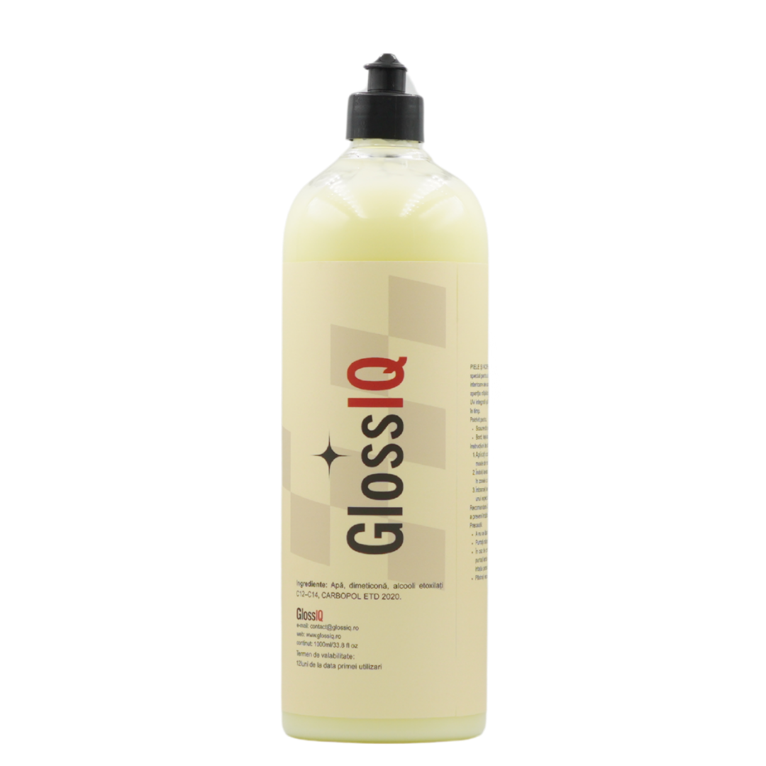 Piele & Interior IQ7 – Crema de ingrijire si protectie, 1000 ml