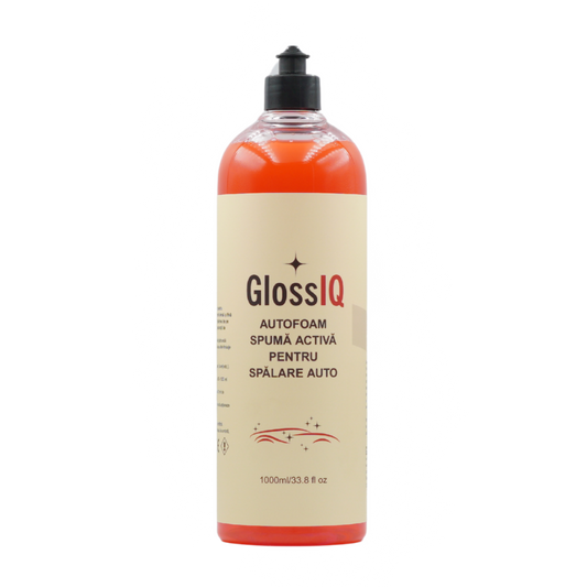AutoFoam IQ10 – Spumă activă pH-neutru pentru spălare auto, 1000 ml