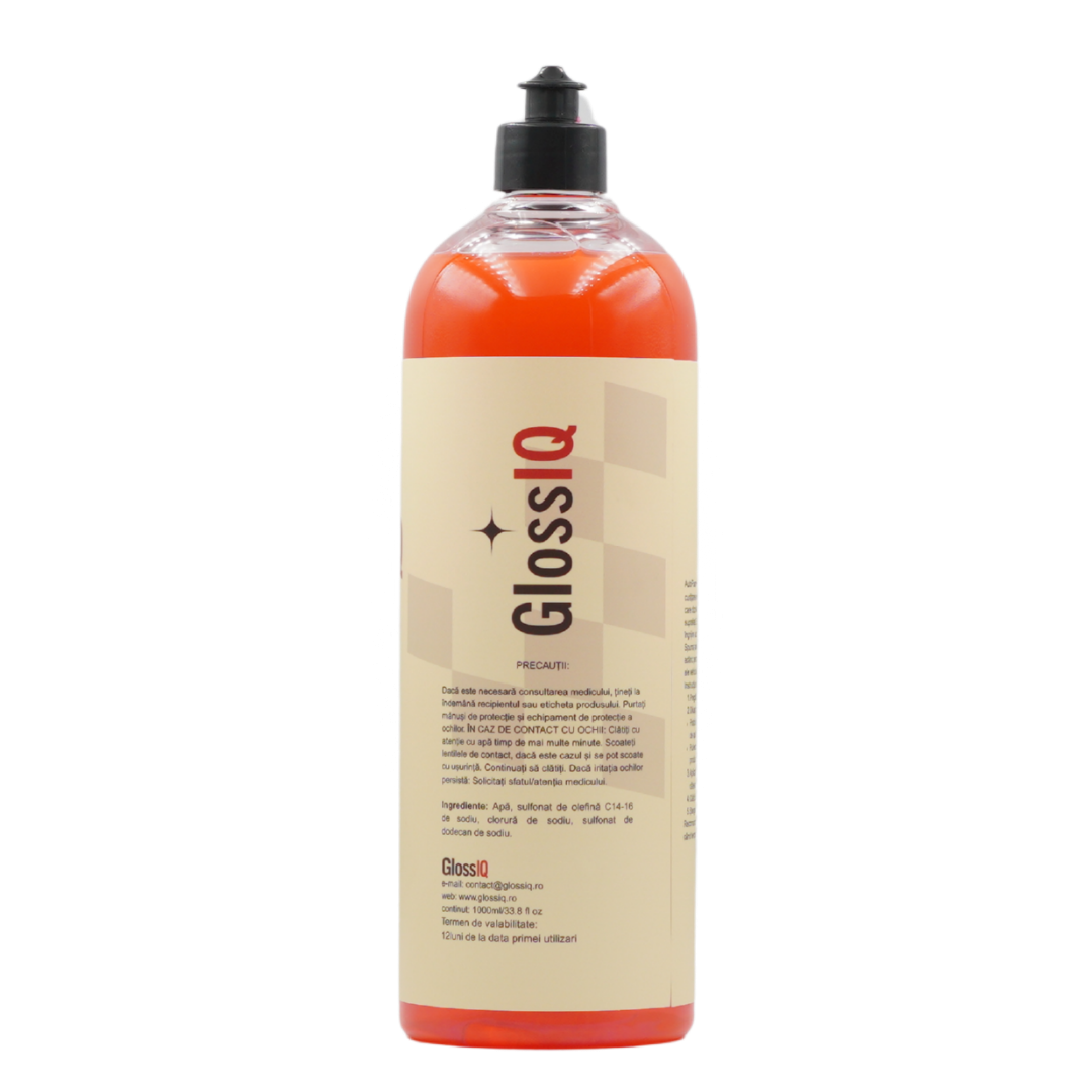 AutoFoam IQ10 – Spumă activă pH-neutru pentru spălare auto, 1000 ml