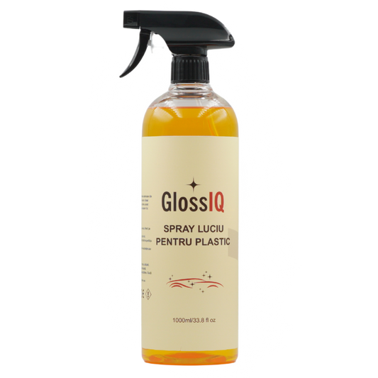 Spray Luciu pentru Plastic IQ13 – Restaurator ornamente exterioare, 1000 ml