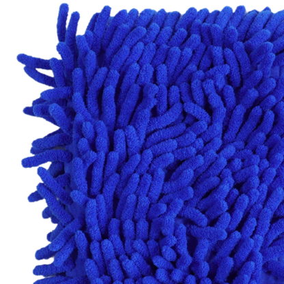 Mănușă Spălare Auto Chenille – Albastru (izolată pe interior)