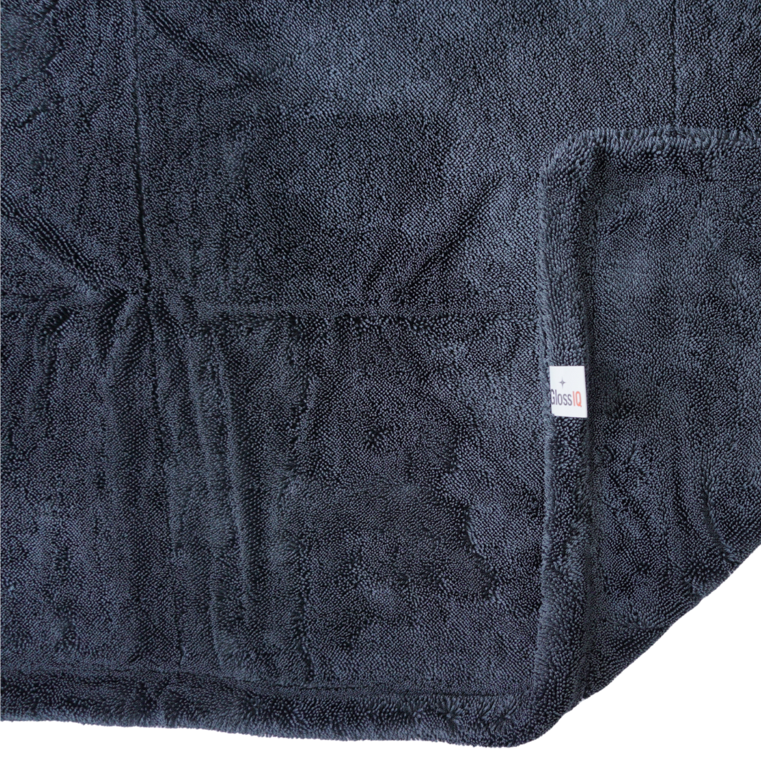 Lavetă Microfibră Profesională GlossIQ 50×80 cm – 1600 GSM + Laveta 50x30 CADOU