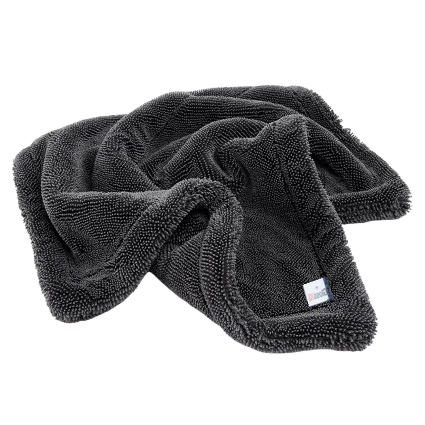 Lavetă Microfibră Profesională GlossIQ 50×80 cm – 1600 GSM + Laveta 50x30 CADOU