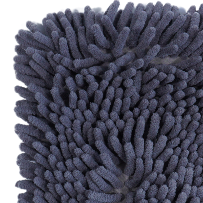 Mănușă Spălare Auto Chenille – Gri (izolată pe interior)