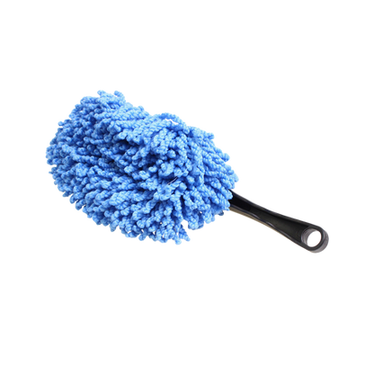 Perie indepartare praf auto, microfibra chenille (32 x 15 cm) – cu cap de schimb gri