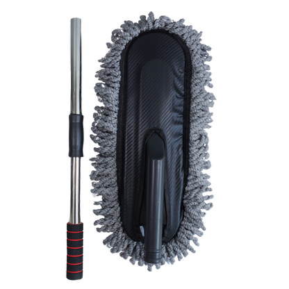 Perie pentru îndepărtarea prafului 40cm – mâner telescopic & cap interschimbabil